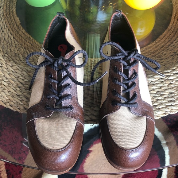Light Brown & Brown Causal Prada Sneakers - Picture 1 of 3
